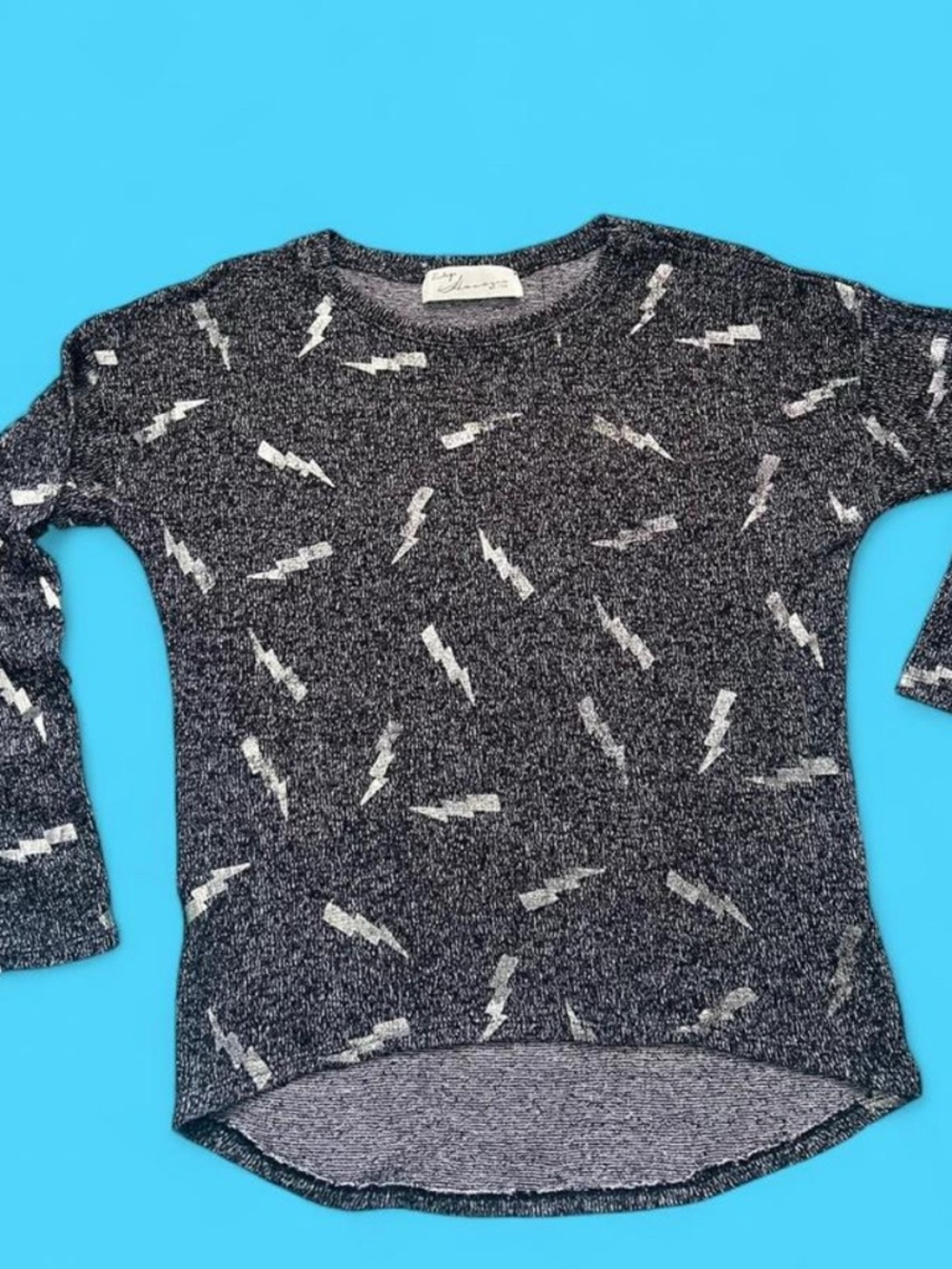 Vintage Havana Lightning Bolt knit sweater